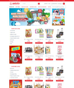 Theme wordpress Thú Cưng