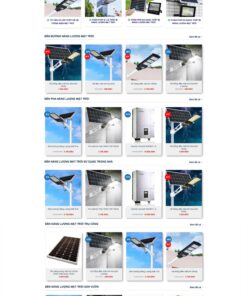 Theme wordpress Điện Năng Lượng Mặt Trời