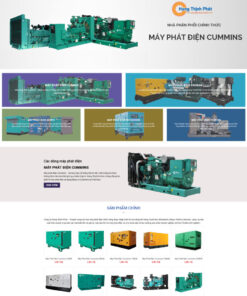 Theme wordpress Máy Phát Điện