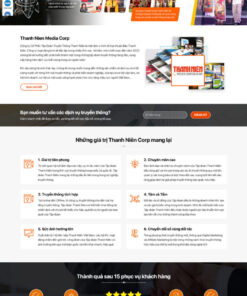 Theme wordpress Truyền Thông