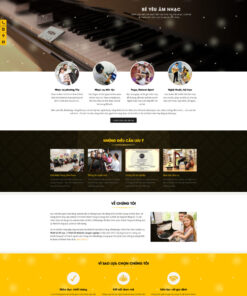 Theme wordpress Dạy Piano