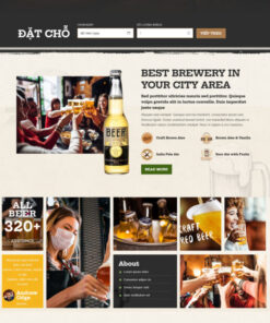 Theme wordpress Rượu Bia
