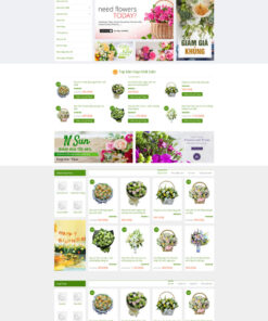 Theme wordpress Shop Hoa