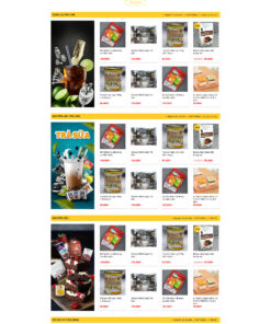 Theme wordpress Shop Nguyên Liệu