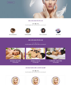Theme wordpress Spa 6