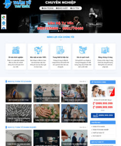Theme wordpress Thám Tử