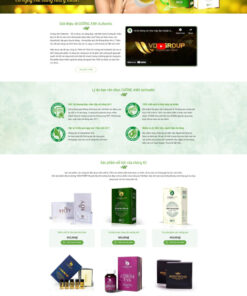 Theme wordpress Thực Phẩm Chức Năng 5