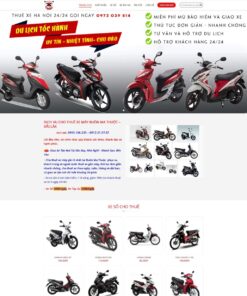 Theme wordpress Thuê Xe 2