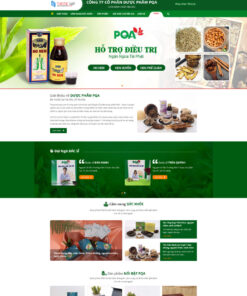 Theme wordpress Thuốc Nam