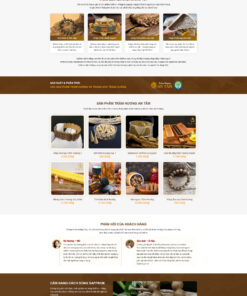 Theme wordpress Trầm Hương