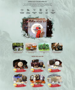 Theme wordpress Trà Xanh 2