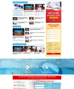 Theme wordpress Trường Học