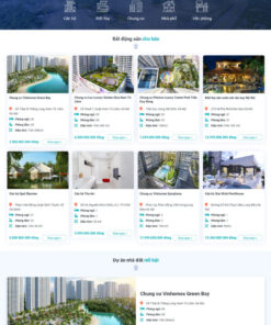 Theme wordpress BĐS 12