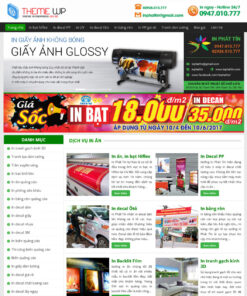 Theme wordpress In Bạt