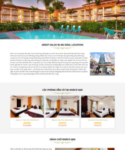 Theme wordpress Khách Sạn 3
