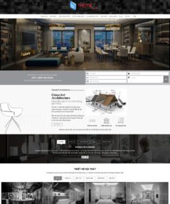 Theme wordpress Kiến Trúc 2
