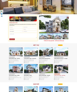 Theme wordpress Kiến Trúc 3
