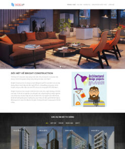 Theme wordpress Kiến Trúc 04