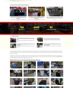 Theme wordpress Bán Loa