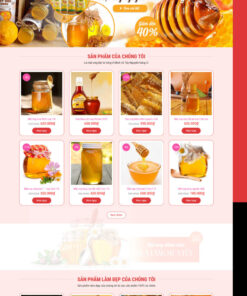 Theme wordpress Mật Ong 2