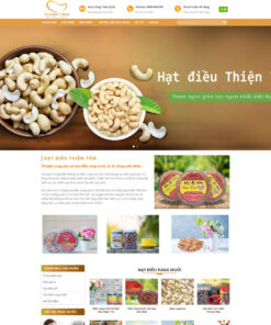 Theme wordpress Hạt Điều 2