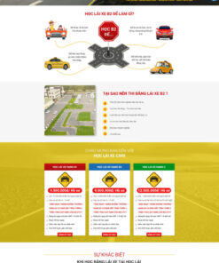 Theme wordpress Học Lái Xe
