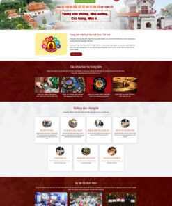 Theme wordpress Học Phong Thủy