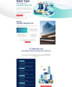 Theme wordpress Cử Nhân Du Học