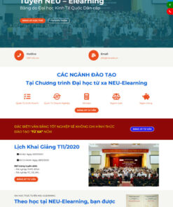 Theme wordpress Đào Tạo
