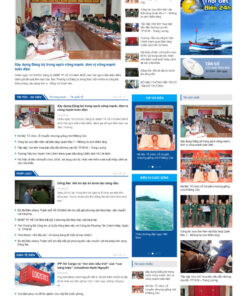 Theme wordpress Tin Tức Biển